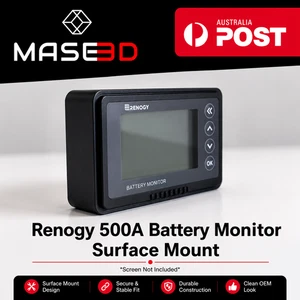 Flat Surface Mount for Renogy 500A Battery Monitor Screen RBM500 Shunt ORIGINAL
