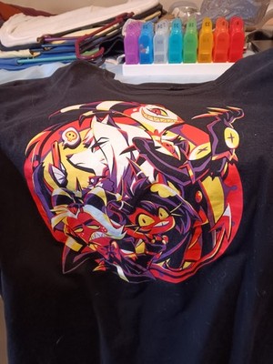 Helluva Boss Group 3X T-Shirt Sharkrobot