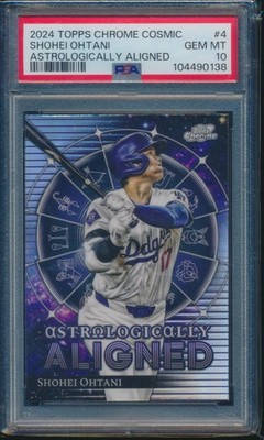 PSA 10 SHOHEI OHTANI 2024 Topps Cosmic Chrome ASTROLOGICALLY