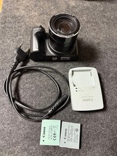 Canon SX500 IS Compact Digital Camera with 2 Batteries and Charger