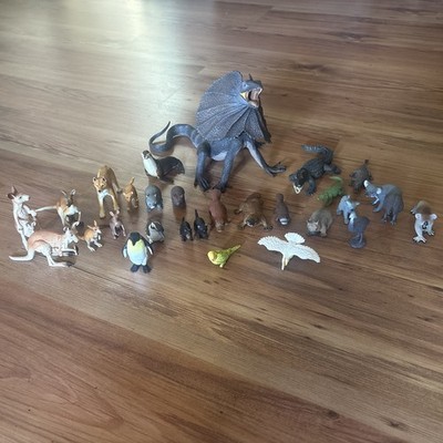 Large Lot of 29 Safari Ltd Schleich Australian Animal Figures Excellent!