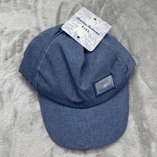 Tommy Bahama Kids Blue Baseball Cap Hat Ready for Adventure NWT Beach Summer