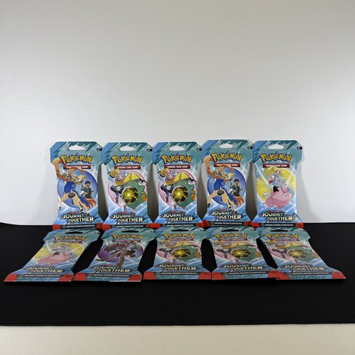 Pokemon Cards : Journey Together Sleeved Booster Packs X10 - Picture 2 of 8