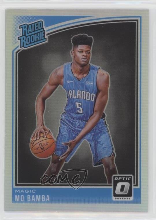 2018-19 Panini Donruss Optic Rated Rookie Holo Prizm Mo Bamba #160 01wt