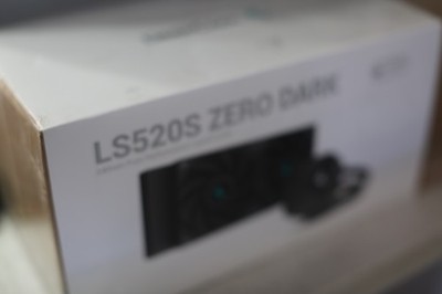 Deepcool LS520S Zero Dark 240mm 4th Gen AMD Pure Performance Liquid Cooler