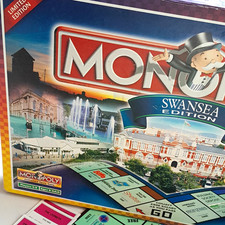 Monopoly Swansea Edition Limited Edition Complete Family Board Game Set