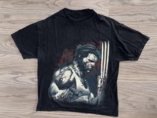 Vintage Wolverine Mad Engine Marvel X-Men Blood And Steel T-Shirt Mens XL Y2K