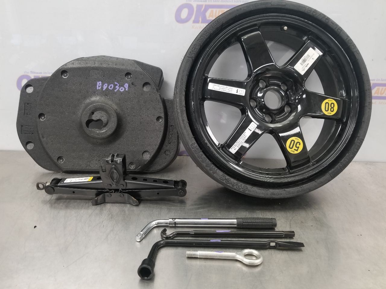 Maserati Levante Spare tire rims Set Black