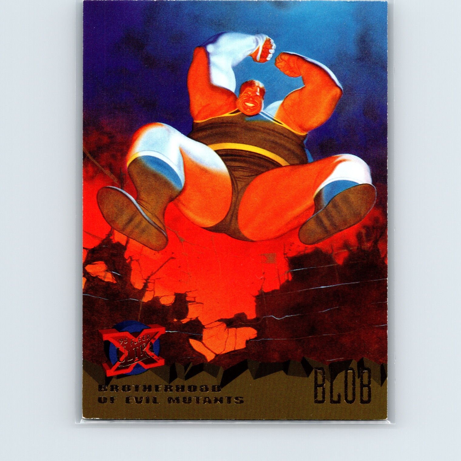 1995 Fleer Ultra X-Men Blob #58