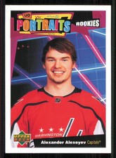 2020-21 Upper Deck UD Portraits #P75 Alexander Alexeyev