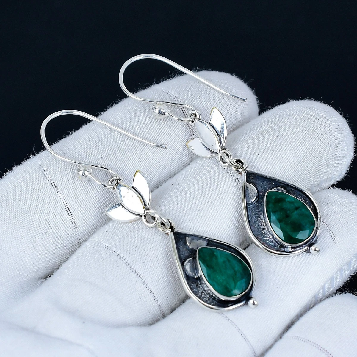 Philip Jones Orecchini A Perno In Argento Sterling 925 - Cristallo Zircondia Trasparente 5mm - Idea Regalo Insegnante