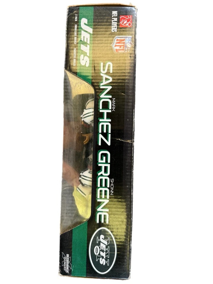 Paquete de 2 figuras de acción de 6 pulgadas de los New York Jets - Mark Sanchez y Shonn Greene Foto 4 de 4