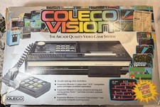 Coleco ColecoVision Console w/ Original Box Packaging, Controllers & Power image