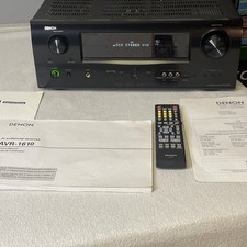 Denon AVR-1610 5.1 Dolby TRUEHD HDMI Home Theater Receiver W/remote  Box Bundle