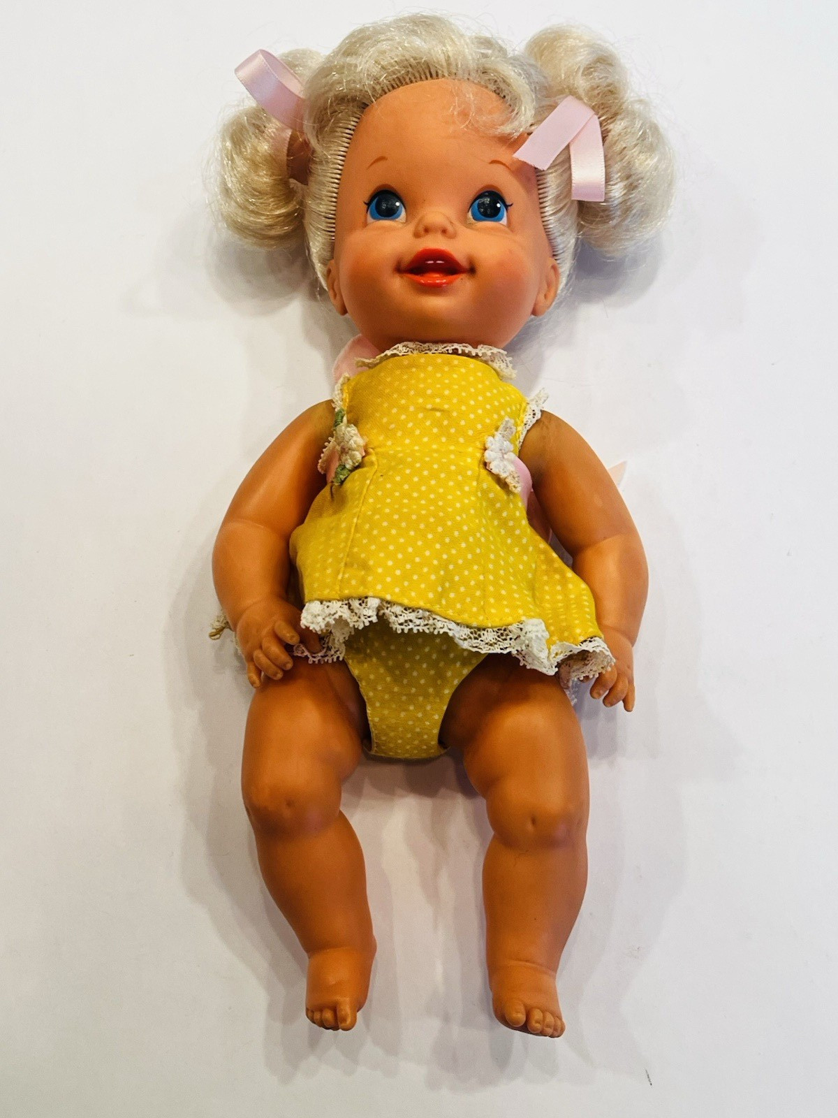 Vintage Mattel Doll Baby Go Bye Bye 1960s Toy Cute Collectib