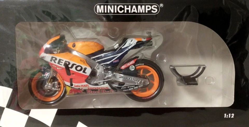 MINICHAMPS 1/12 MARC MARQUEZ 2015 N°93 HONDA RC213V REPSOL HONDA TEAM MOTO GP - Photo 3/4