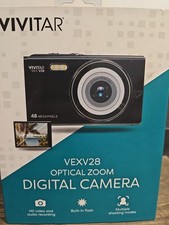Vivitar VEXV28 Digital Camera Optical Zoom HD Video