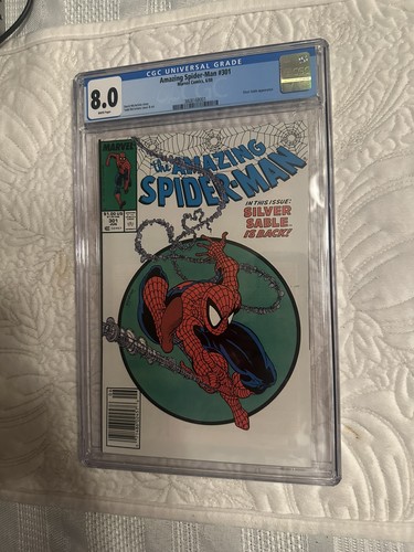 Amazing Spider-Man 301 CGC 8.0 VF Marvel Comics 1988 Newsstand McFarlane