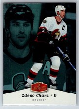 2006-07 Fleer Flair Showcase #72 Zdeno Chara Boston Bruins Ottawa Senators HOF