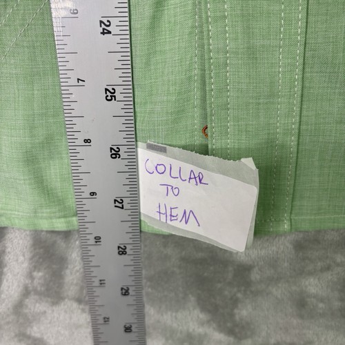ORVIS Mens Long Sleeve Shirt XXL Outdoor Fish Hike Performance Green RN#70534 - Picture 14 of 14