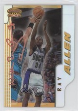 1996-97 Bowman's Best Picks Refractor Ray Allen #BP5 HOF m9g
