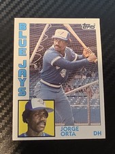 1984 Topps - Jorge Orta #312 Toronto Blue Jays 