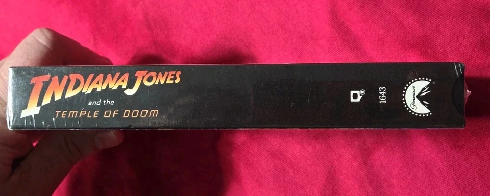 Indiana Jones and the Temple of Doom VHS Harrison Ford Movie BRAND NEW SEALED - Image 4 of 4