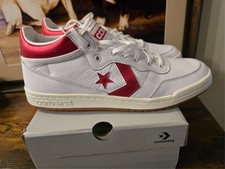 Converse Fastbreak Pro Mid Top White / Red Mens Size 11.5 US Shoes NEW A11938C