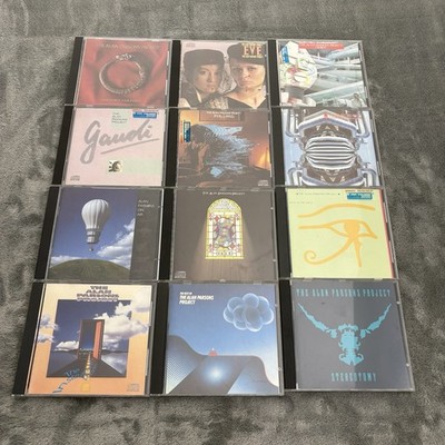 Alan Parsons Project CD On Air I Robot Eve Pyramid Stereotomy Gaudi Lot of 12