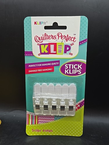 Quilters Klip Stick Klips 5 Klips/6 Strips NEW - Picture 1 of 2