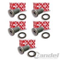 5X Febi Bilstein ÖLablassschraube Mit Dichtring 23Mm Innensechskant ÖLwanne ÖLwe