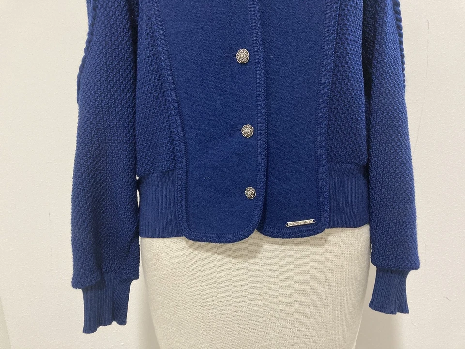 GEIGER AUSTRALIA SUÉTER 100% LANA AZUL MARINO 34 / XXS Foto 3 de 4