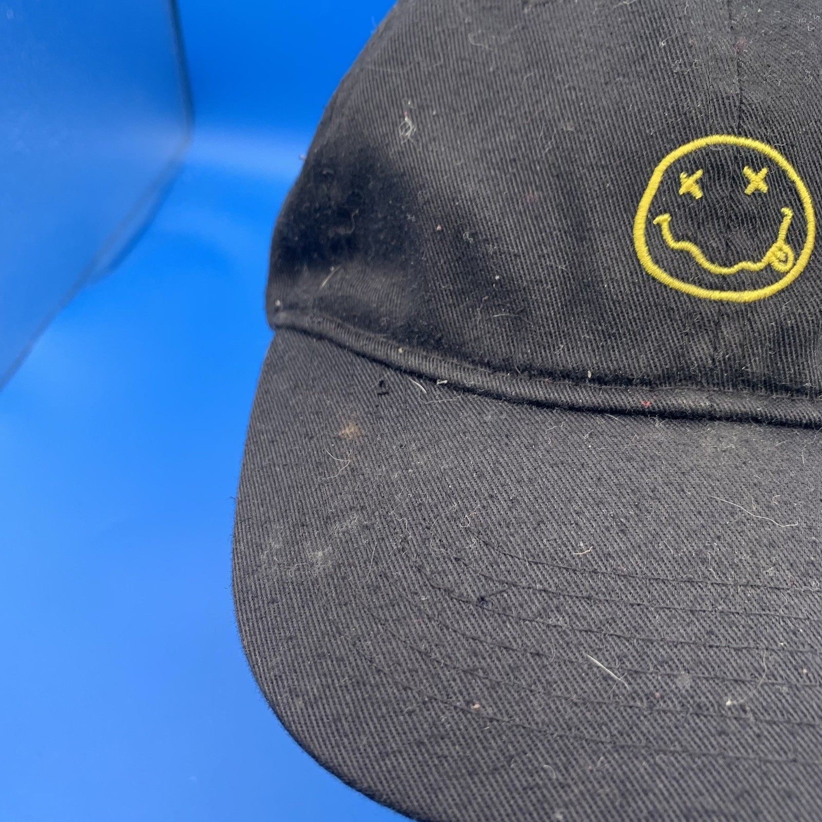 Nirvana Baseball Cap Hat Strapback Adjustable Bla… - image 10