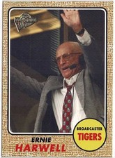 2003 Topps All-Time Fan Favorites Ernie Harwell Tigers Broadcaster No. 107