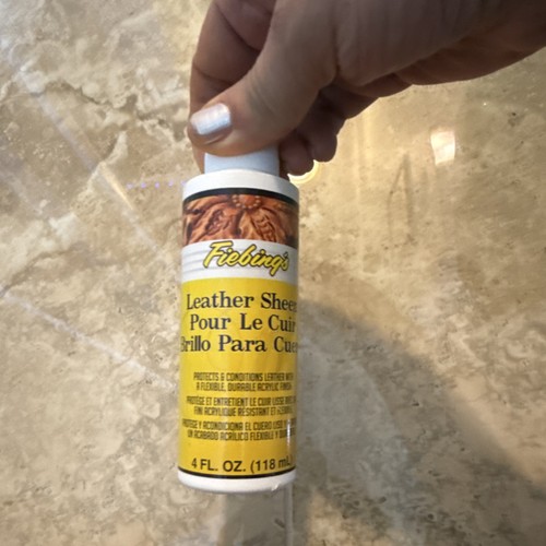 Fiebing's Leather Conditioner Moisturizer Flexible Acrylic Finish 4 fl oz
