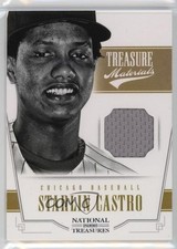2012 Panini National Treasures Treasure Materials 94/99 Starlin Castro #25 03xg
