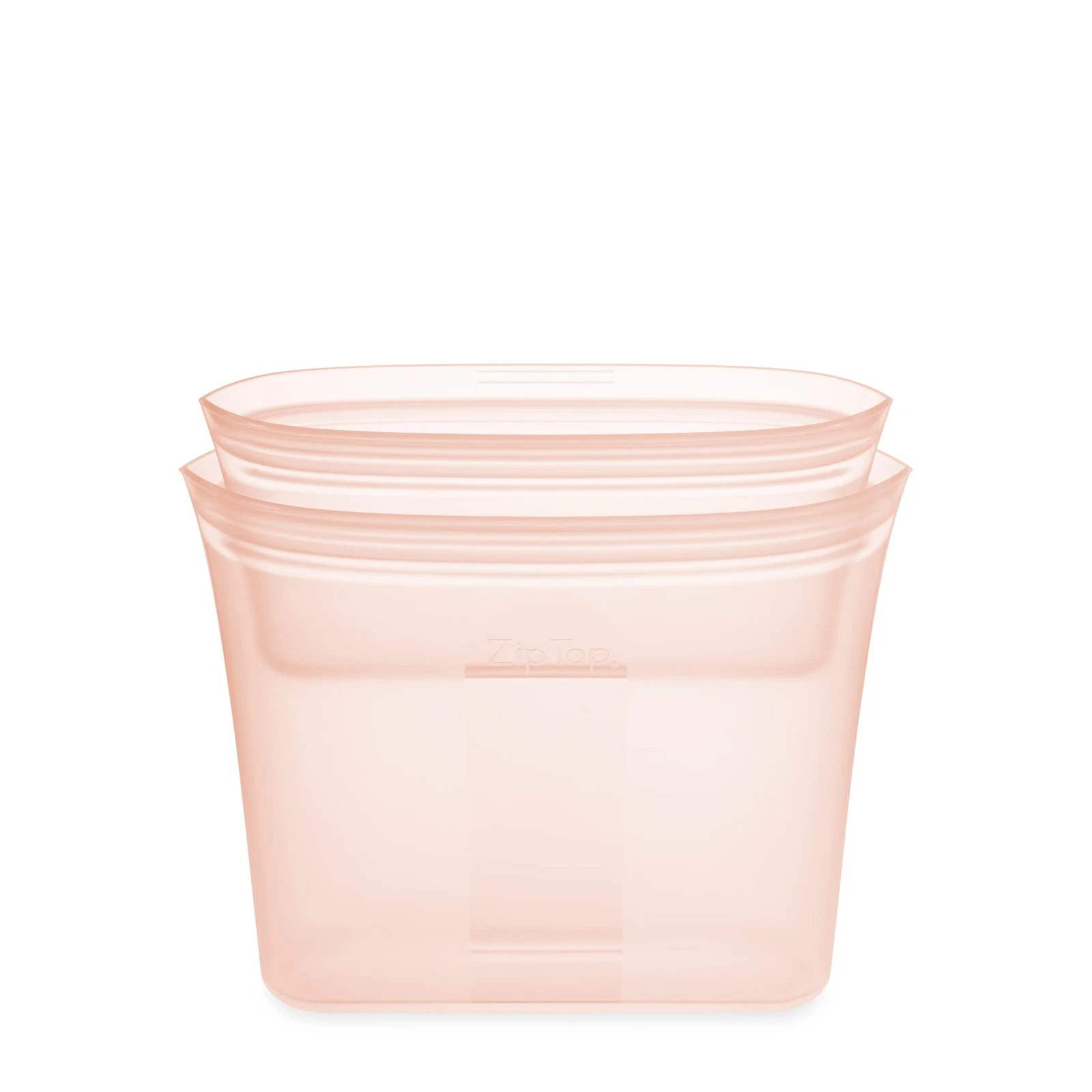 2 Pack Zip Top Reusable Silicone Food Storage Bags Made in USA BPA Free
Opens in a new window or tab