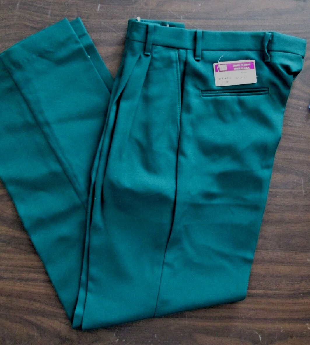 slim fit dress slacks Celadon Green Suit Pants Long X, Celadon Green / 46 main image 1