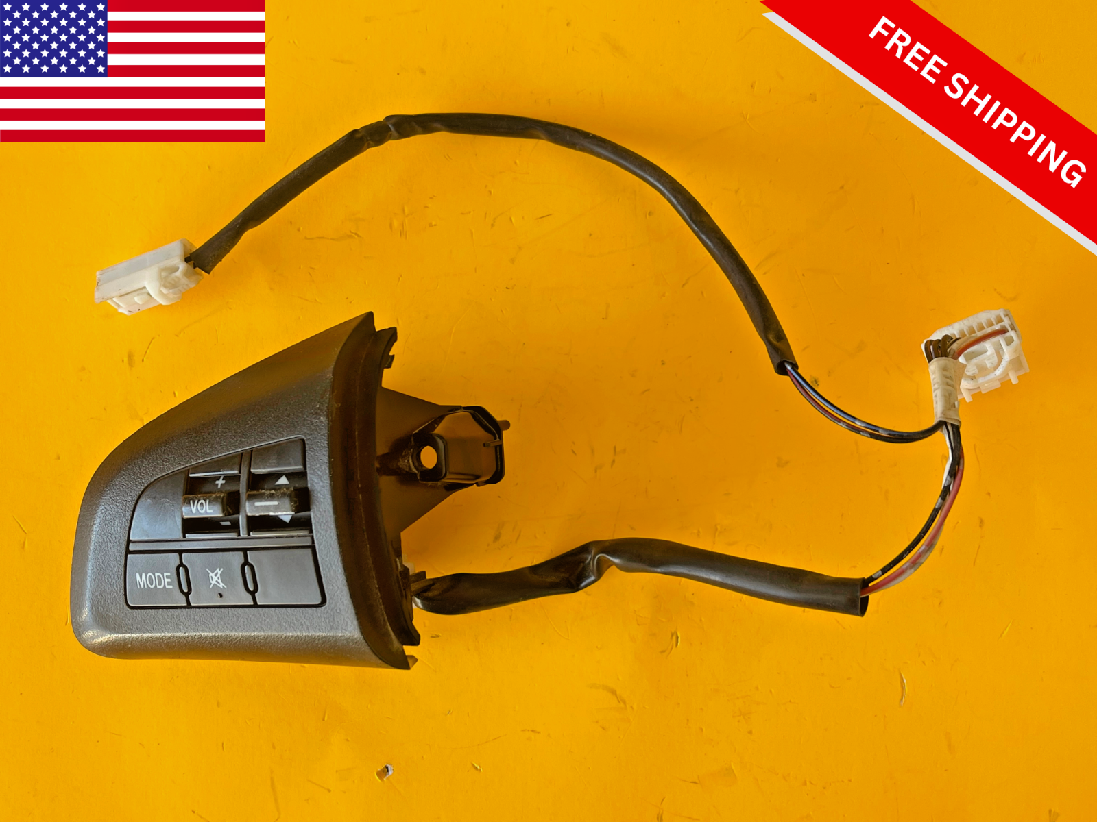 2010-2013 MAZDA 3 STEERING WHEEL AUDIO CRUISE CONTROL SWITCH ASSEMBLY OEM