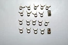 TYGON YELLOW FUEL LINE 3/32 3/16 1/8 1/4 OD HOSE FUEL CLAMPS 20PC
