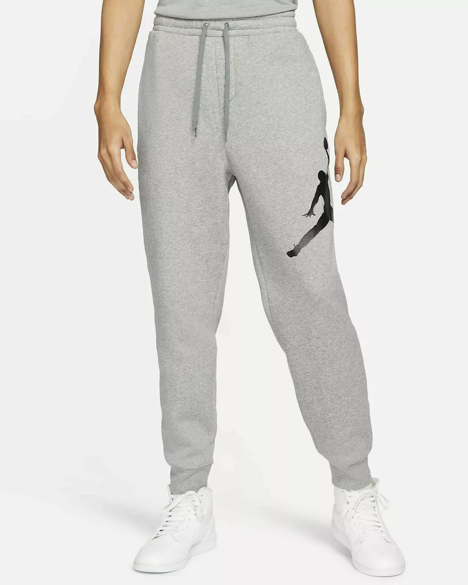 Men Nike Air Jordan Jumpman Joggers Cuffed Fleece Sweatpants DA6803 091 Sz  S~2XL