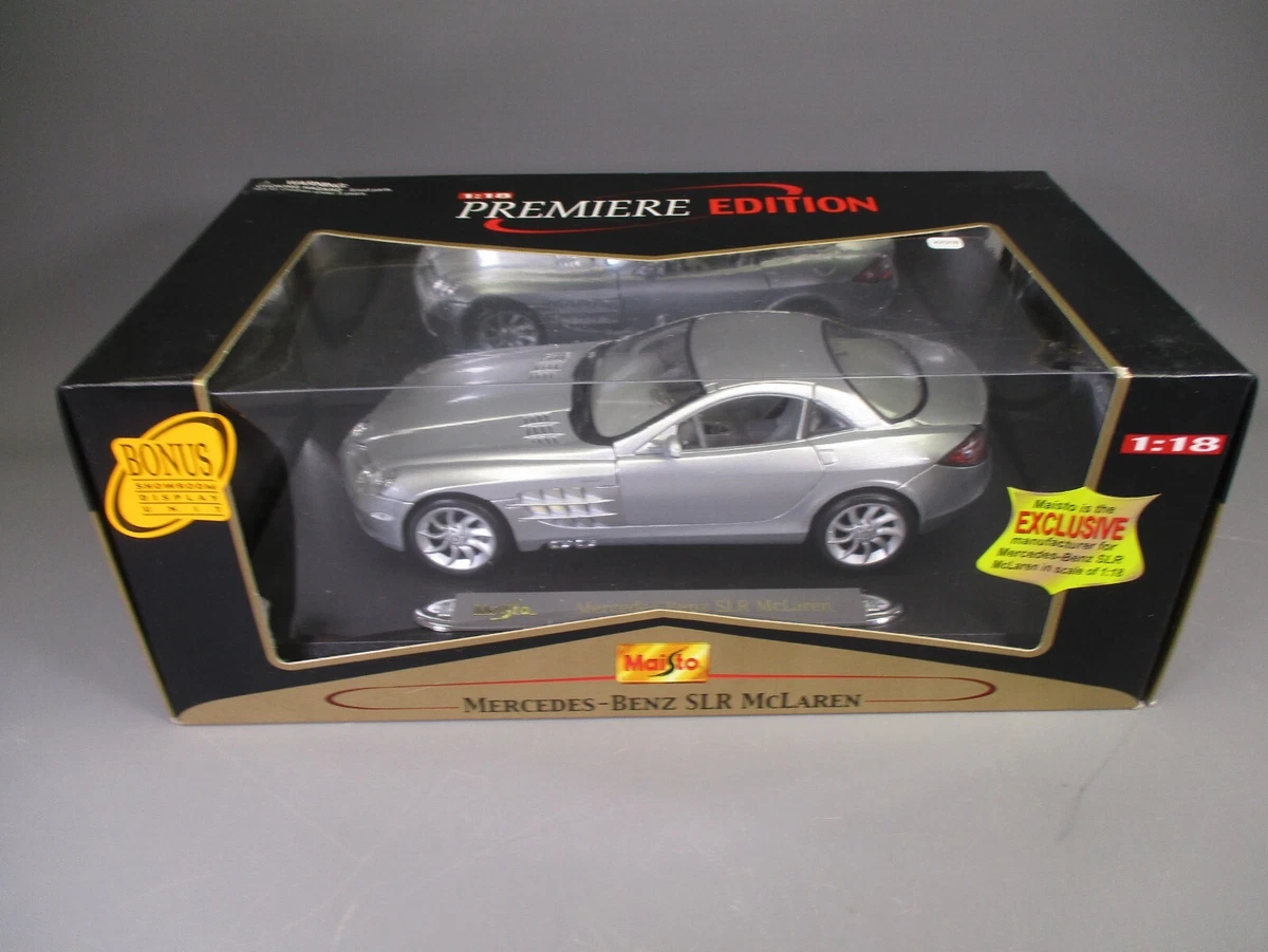 CMC 1/18 Mercedes-Benz SLR McLaren – Noire – Miniature Diecast Occasion