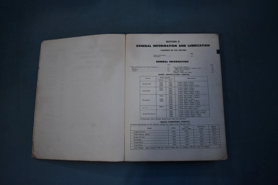 Pontiac 1968 taller de servicio manual de reparación tamaño completo Beaumont Acadian 2+2 canadiense Foto 4 de 4