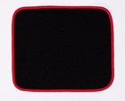 AFM 1968-1972 Chevelle Floor Mats – Black Carpet With Red Embroidered SS Binding (4-Piece Set)