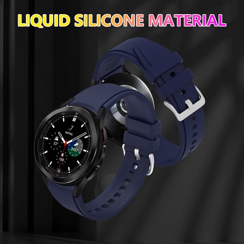 Soft Silicone Watch Band For Samsung Watch 6 5 4 40 44mm Classic 42 46 43 47 mm - Picture 12 of 31