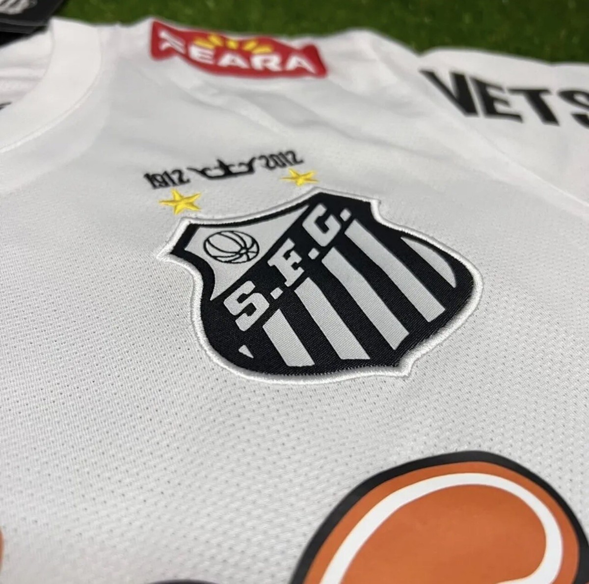 Santos retro soccer jersey 11 12 NEYMAR JR 11 #vintage | eBay
