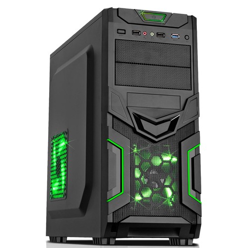 Overclocked AMD Bulldozer 4.0GHZ ATI HD 6450 1TB Fast Gaming Computer PC