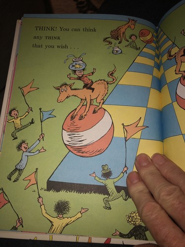 Dr Seuss Book: Oh,The Thinks You Can Think!1975 Hardback Edition - Picture 8 of 8