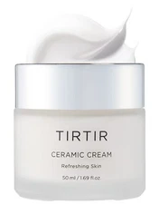 TIRTIR Ceramic Cream 50ml / 1.69 fl. oz. Moisturizer for hydrated, glowing skin