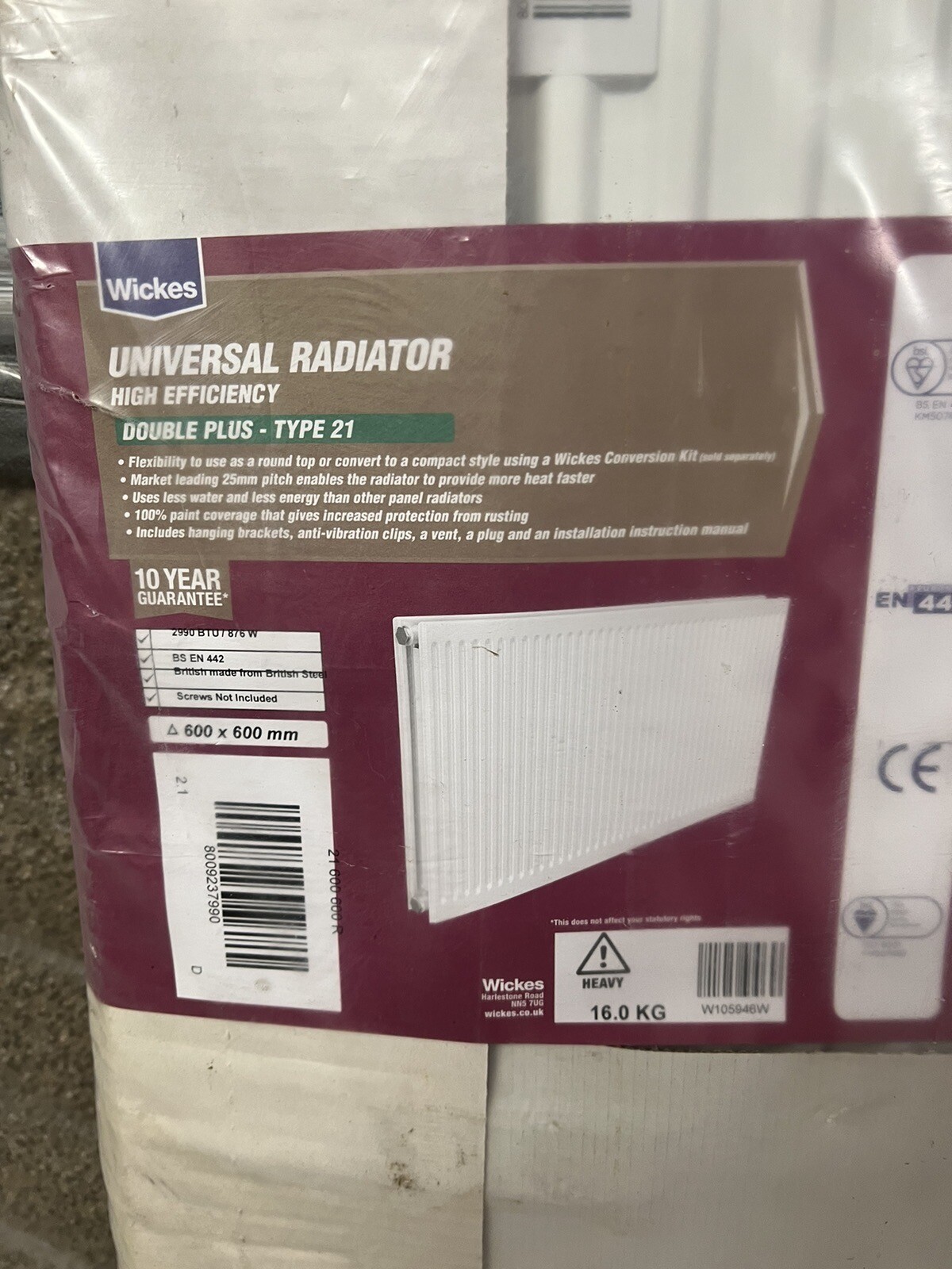 Job Lot Wickes Radiators Double / Single Type 22 Type 21 Type 11 eBay